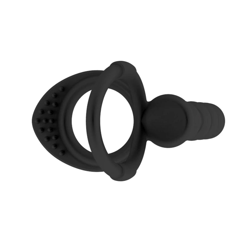 Double Penetration Anal Sex Toys For Men & Women - Dildo Penis Butt Plug, Anal Beads & Cock Ring for Delay Ejaculation EROCIT