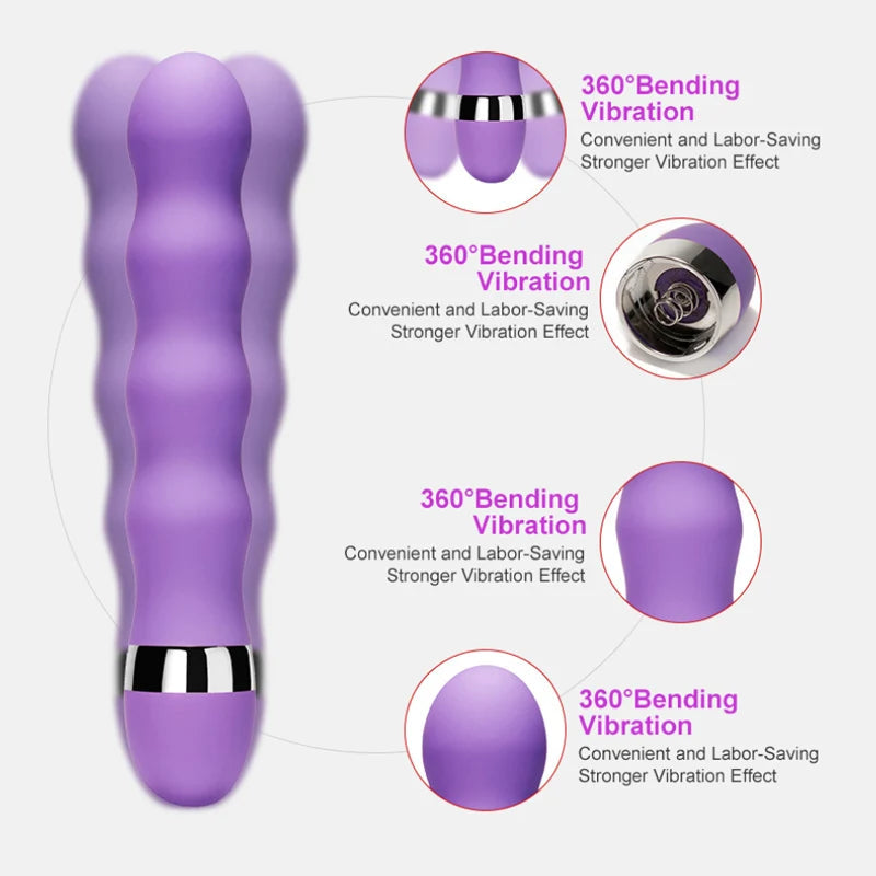 Mini Dildo G Spot Vagina Vibrator For Women Intimate Goods Threaded Av Vibrator Stimulate Butt Plug Anal Erotic Goods Sex Toys EROCIT