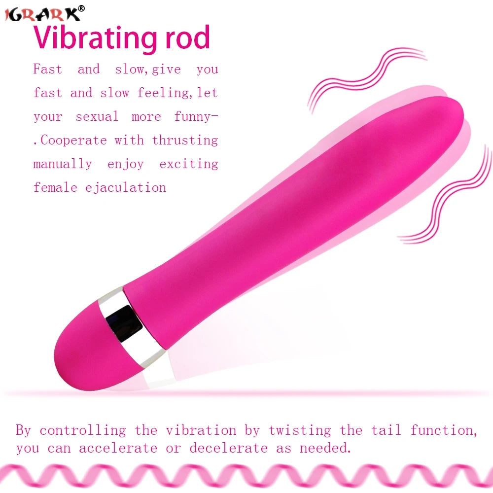 AV Stick Vibrator Clitoris Anal Vagina G-Spot Massager Dildos Female Masturbator Sex Toys for Women Lesbian Adult Erotic Product EROCIT