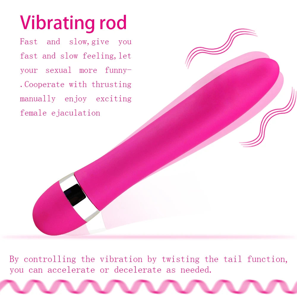 AV Stick Vibrator Clitoris Anal Vagina G-Spot Massager Dildos Female Masturbator Sex Toys for Women Lesbian Adult Erotic Product EROCIT