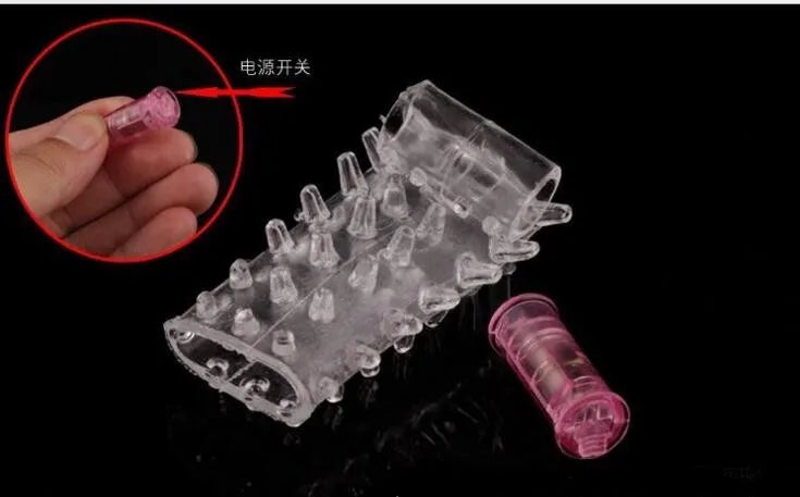 Sex Vibration Vibrator Ring for Penis Cock Extender Ring Chastity vibrating Penis Sleeve Product, Sex Toys for Men EROCIT