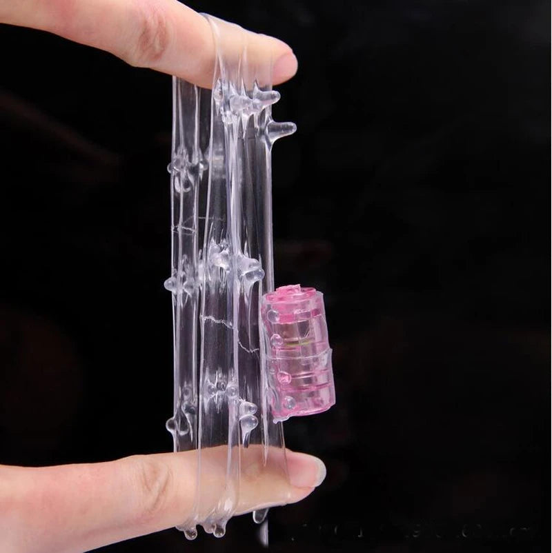 Sex Vibration Vibrator Ring for Penis Cock Extender Ring Chastity vibrating Penis Sleeve Product, Sex Toys for Men EROCIT