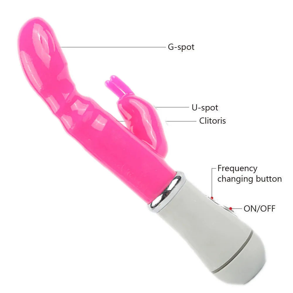 12 Speed G Spot Rabbit Vibrator Anal Sex Toys for Women Dildo AV Stick Vagina Clitoral Massager Female Masturbator Adult Product EROCIT