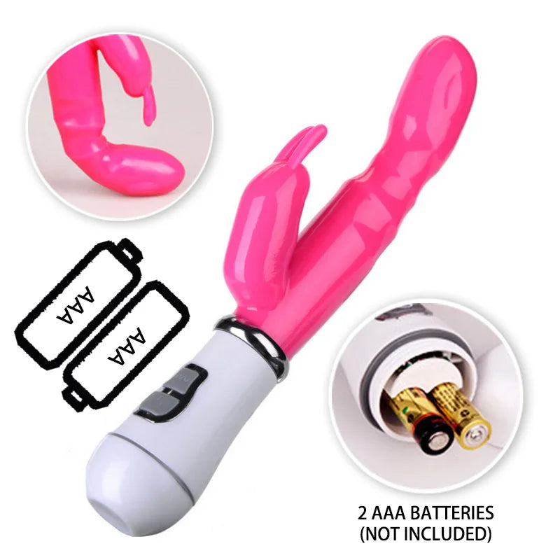 12 Speed G Spot Rabbit Vibrator Anal Sex Toys for Women Dildo AV Stick Vagina Clitoral Massager Female Masturbator Adult Product EROCIT
