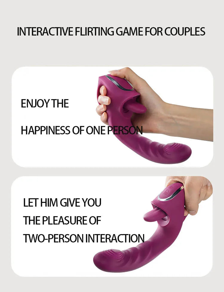 2024 Vibrator Wand for G Spot Vagina Pussy Rabbit Sex Vibrator USB Power Waterproof Dildo Massage Dual Head Women Adult Sexual EROCIT