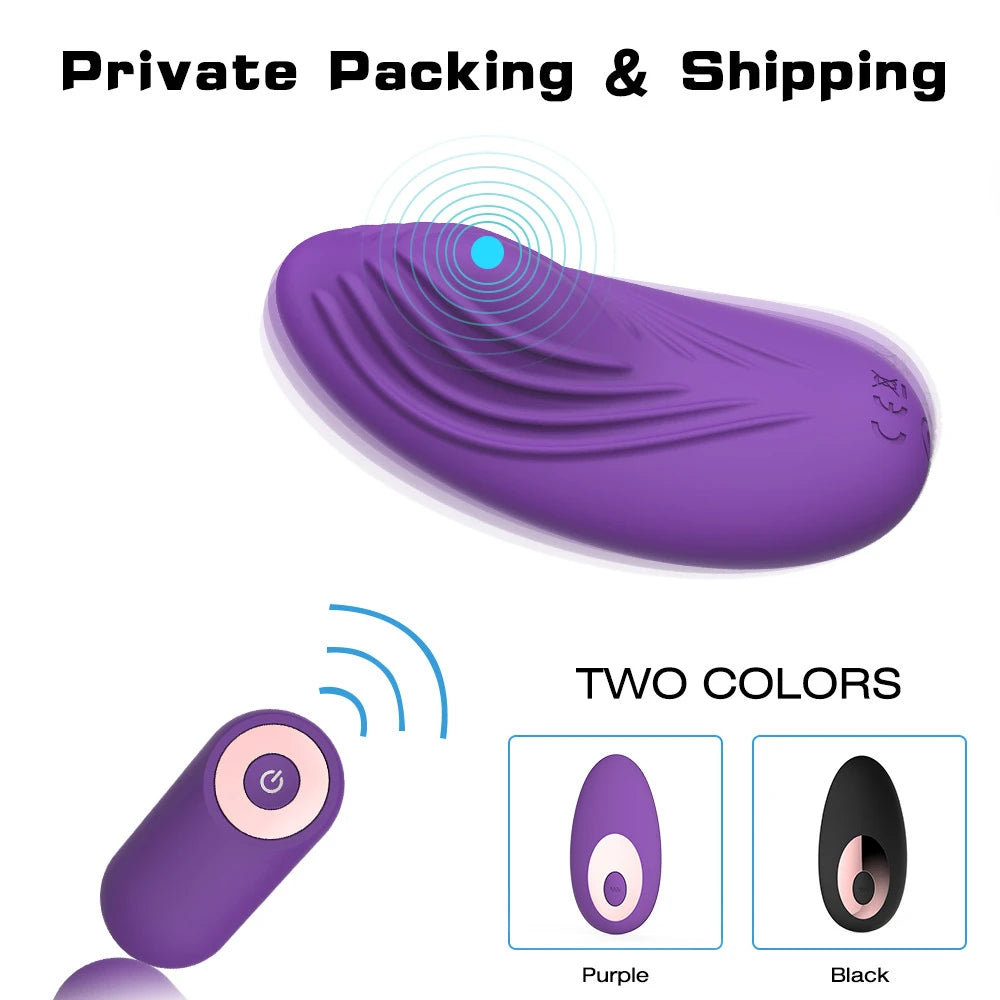 Butterfly Wearable Vibrator for Women Masturbator Wireless Remote Control Clitoris Vibrating Panties Orgasm Sex Toys for Couple EROCIT