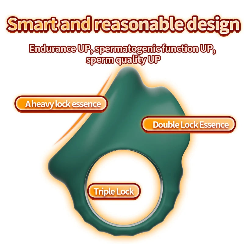 Reusable Penis Ring Silicone Semen Lock Ring Delay Ejaculation Time Lasting Cock Ring Sex Toys For Men Couples Adult Products EROCIT