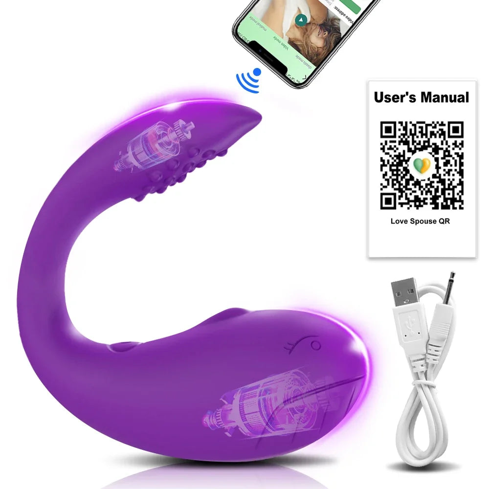 APP Control Clitoris Vibrator for Women Clitoral Stimulator Female G Spot Wearable Love Egg Vibrating Sex Toy Adult Supplies EROCIT