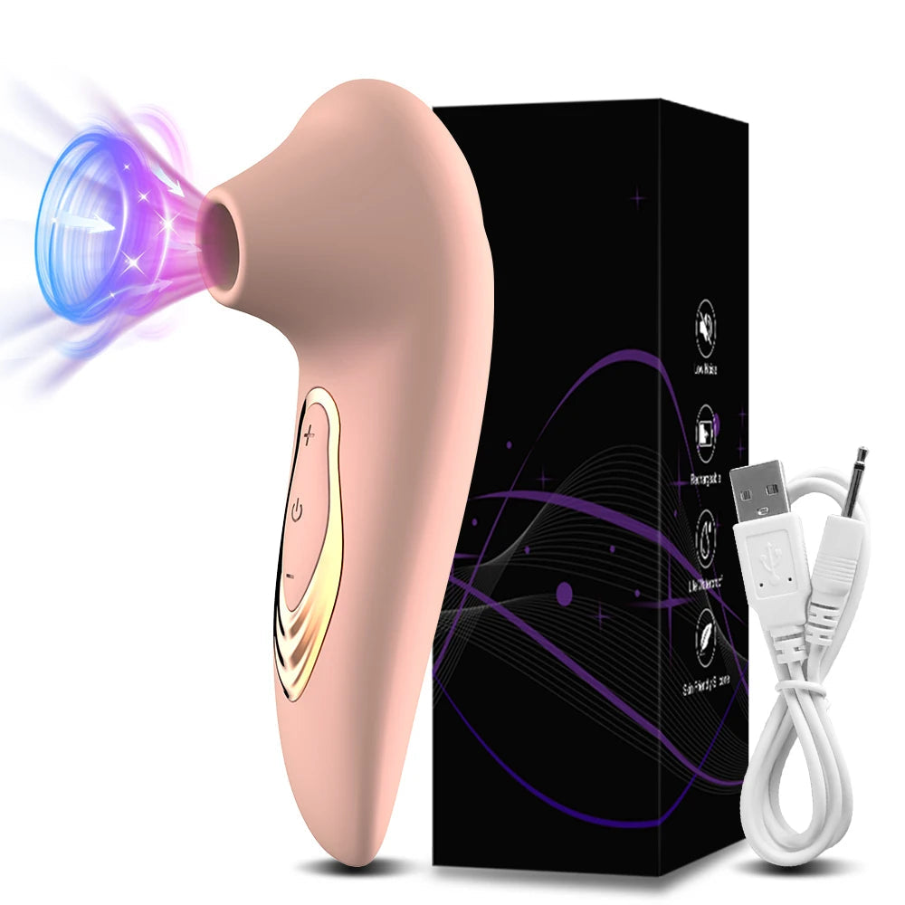 Sucker Clitoris Powerful Sucking Vibrator Female Clit Nipple Oral Vacuum Stimulator Massager Sex Toys Adults Goods for Women EROCIT