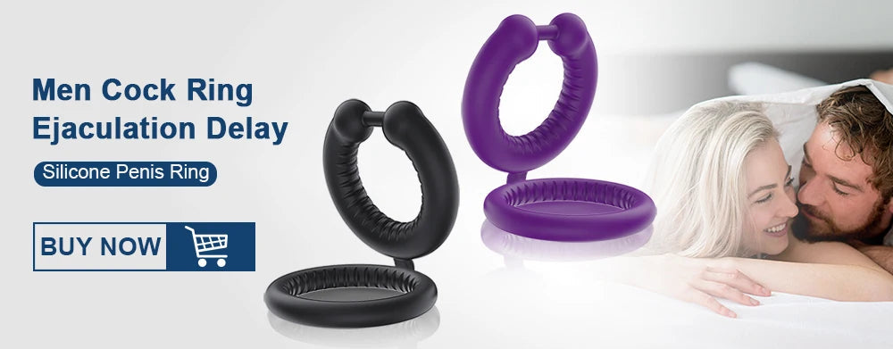 Male Cock Ring Silicone Penis Ring for Men Ejaculation Delay Semen Lock Ring Adult Supplies Male Masturbation Goods Sex Shop EROCIT