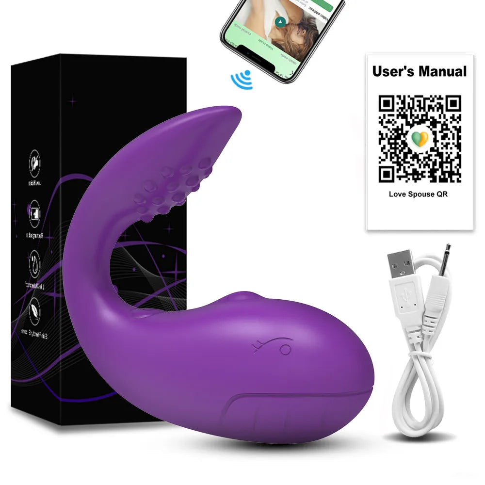 Sex Toys Bluetooth Female Vibrator Egg APP Control G Spot Stimulator Dildo Vibrating Vagina Balls Adult Goods for Women Panties EROCIT
