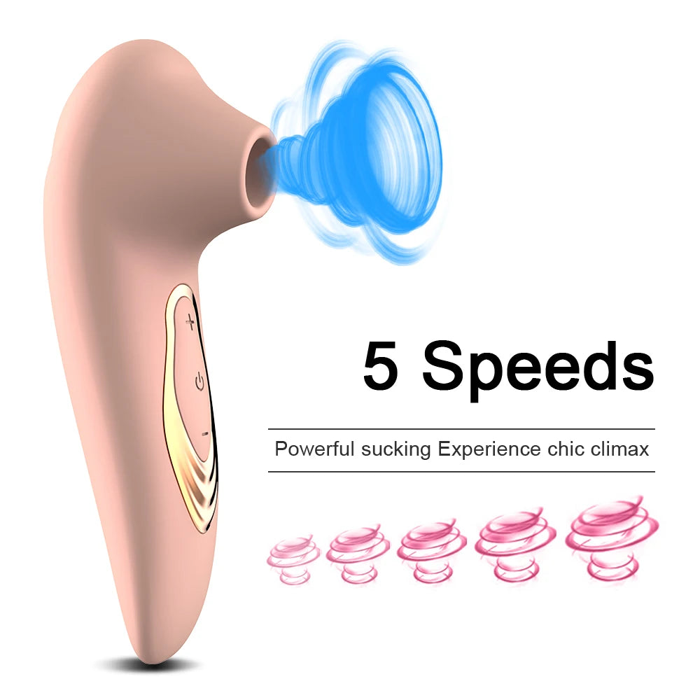 Powerful Sucker Vibrator for Female Clitoris Vagina Sucking Clit Nipple Oral Vacuum Stimulator Massager for Women Adults Sex Toy EROCIT