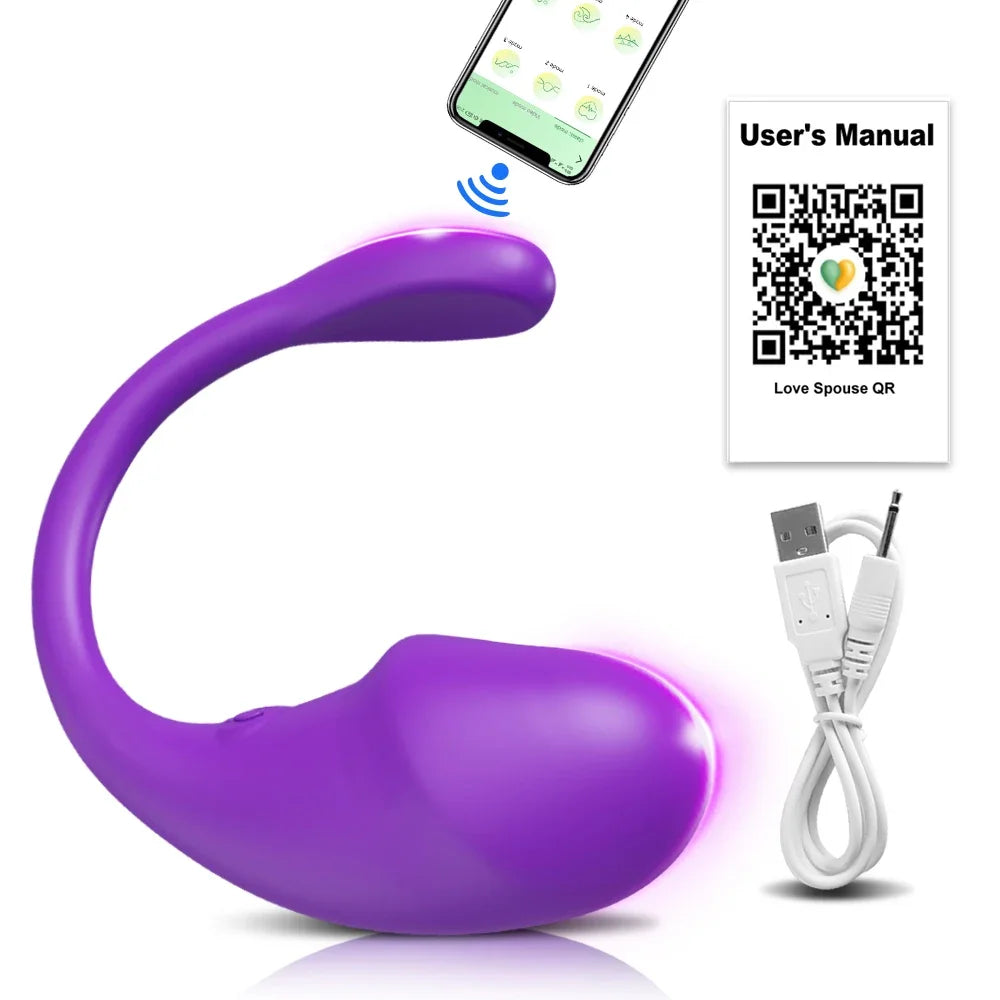 APP Control Clitoris Vibrator for Women Clitoral Stimulator Female G Spot Wearable Love Egg Vibrating Sex Toy Adult Supplies EROCIT