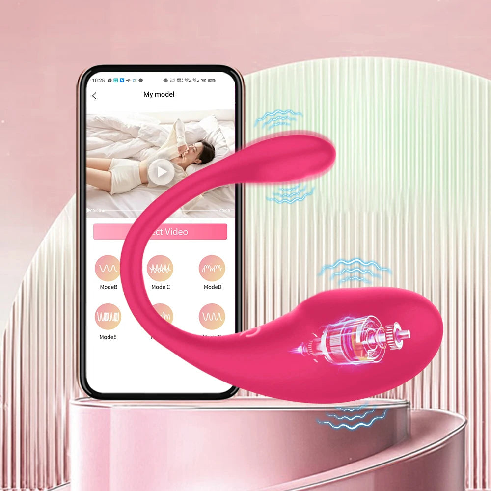 Wireless Bluetooth G Spot Vibrator for Women Dildo APP Remote Control Wear Vibrating Egg Clit Female Panties Sex Toys for Adults EROCIT