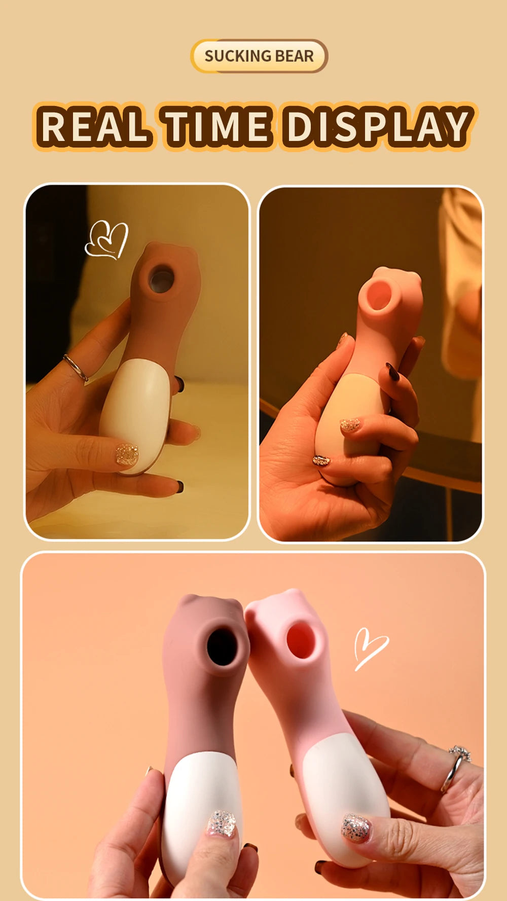 Sucker Clitoris Sucking Vibrator Female Clit Nipple Oral Vacuum Stimulator Massager Sex Toys Adults Goods for Women EROCIT