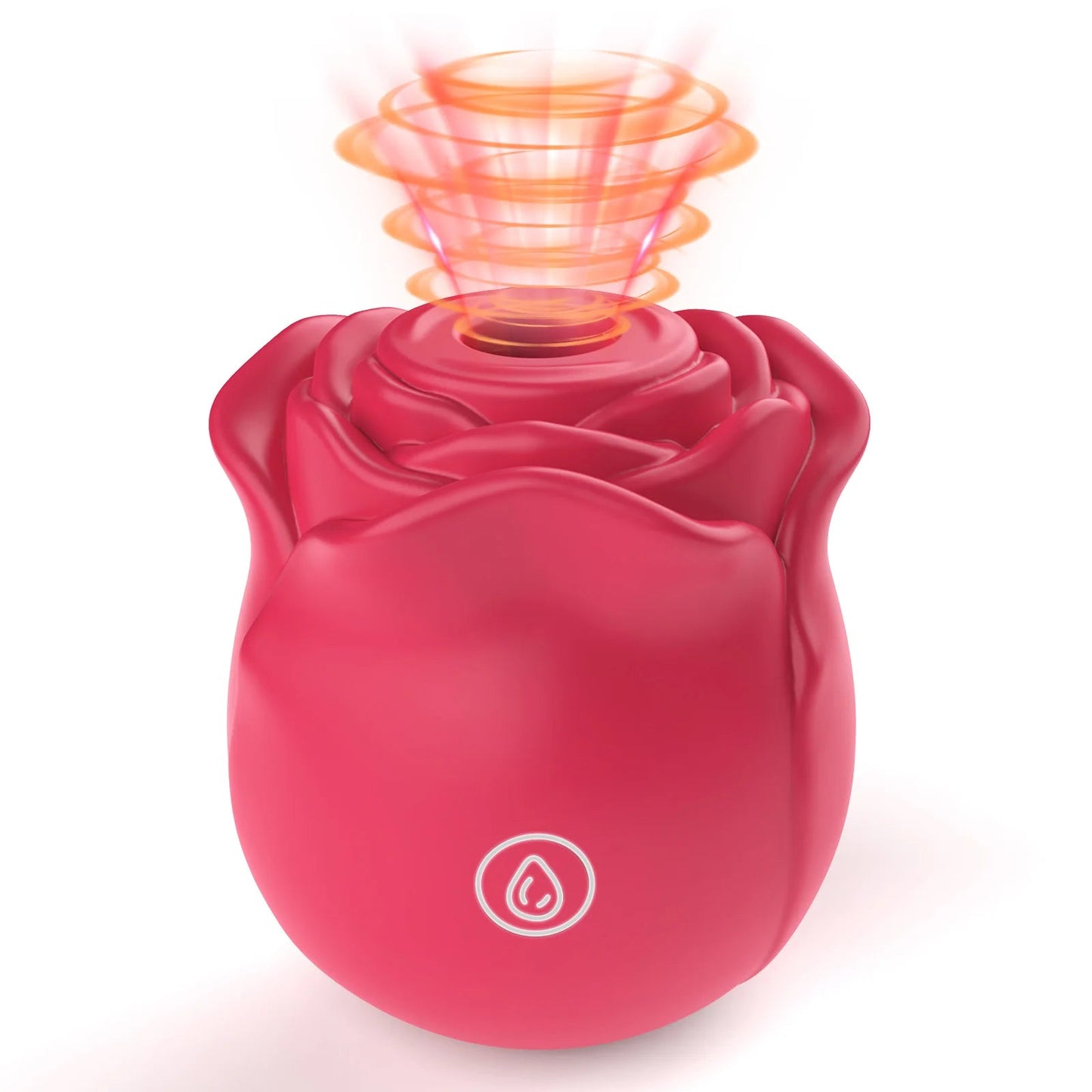 1PC Rose Flower 2 In 1 Vibrator Sucking Beating Nipple Clitoral Stimulator Powerful G-spot Vaginal Vibrator Sex Toys for Women EROCIT