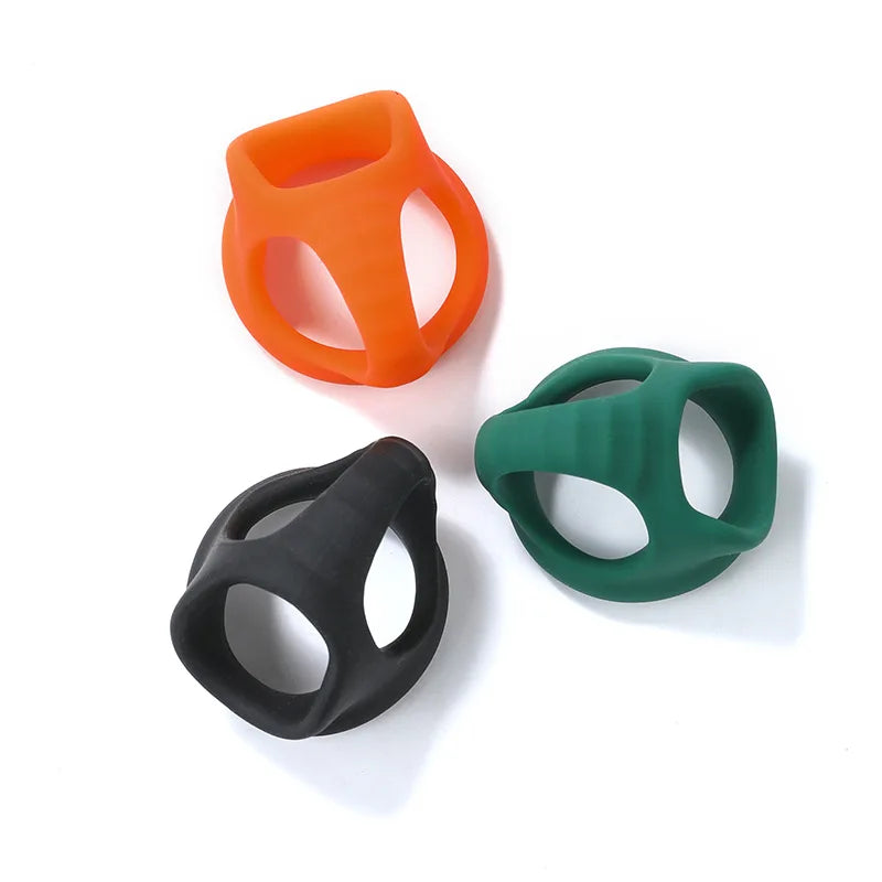 Reusable Penis Ring Silicone Semen Lock Ring Delay Ejaculation Time Lasting Cock Ring Sex Toys For Men Couples Adult Products EROCIT