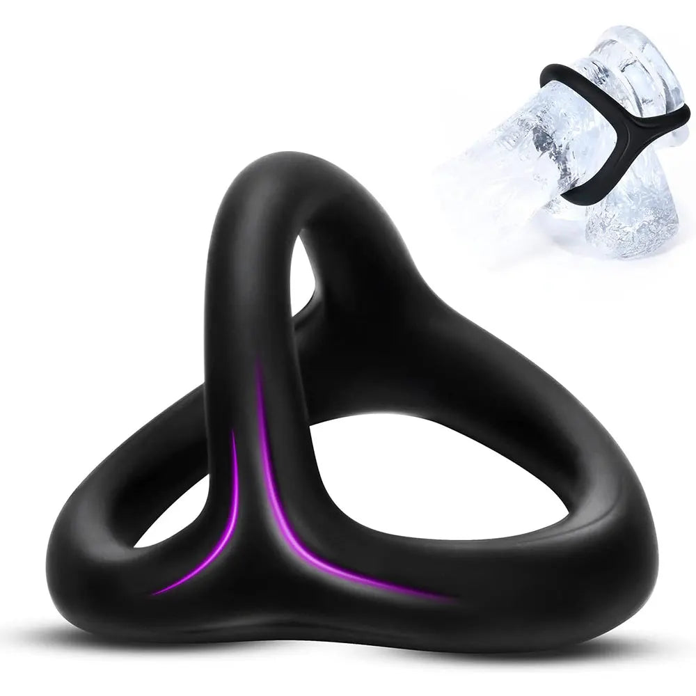 Male Cock Ring Silicone Penis Ring for Men Ejaculation Delay Semen Lock Ring Adult Supplies Male Masturbation Goods Sex Shop EROCIT