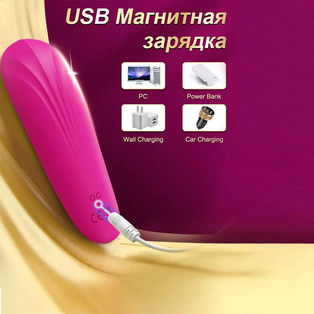 Female mini G-spot nipple sucking vibrator clitoris sucker pussy dildo stimulator adults masturbator sex toys for woman couples EROCIT