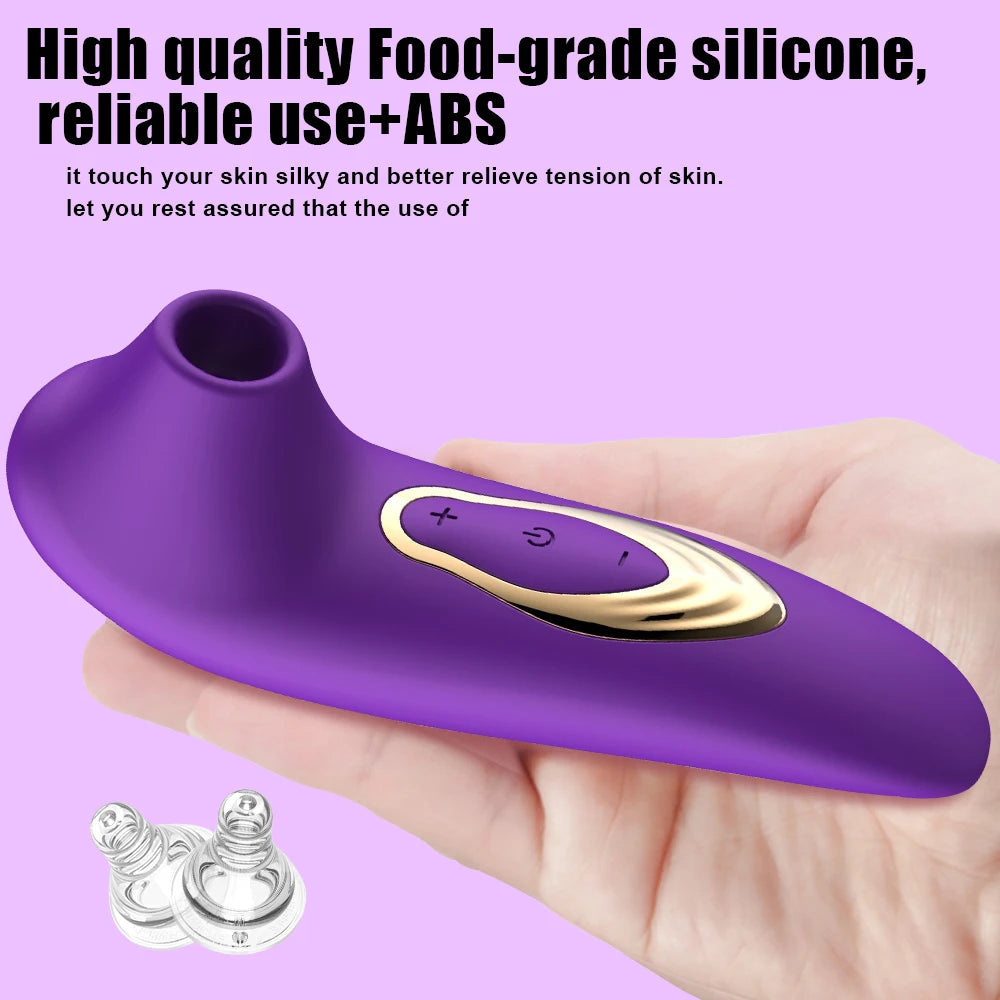 Vagina Sucking Vibrator Sex Toy for Woman Oral Tongue Blowing Suction Clitoris Stimulator Masturbator Erotic Sex Toys for Adults EROCIT