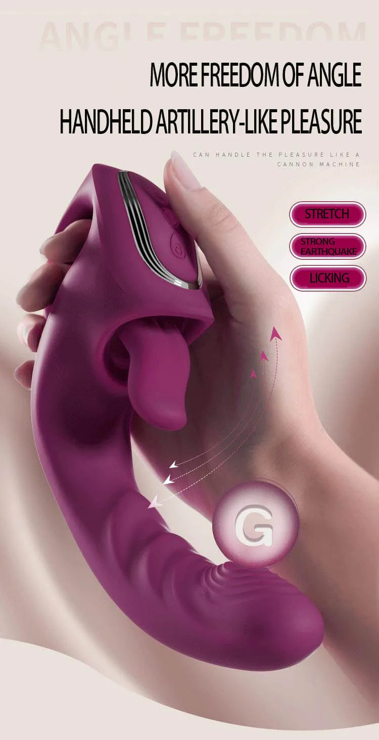 2024 Vibrator Wand for G Spot Vagina Pussy Rabbit Sex Vibrator USB Power Waterproof Dildo Massage Dual Head Women Adult Sexual EROCIT