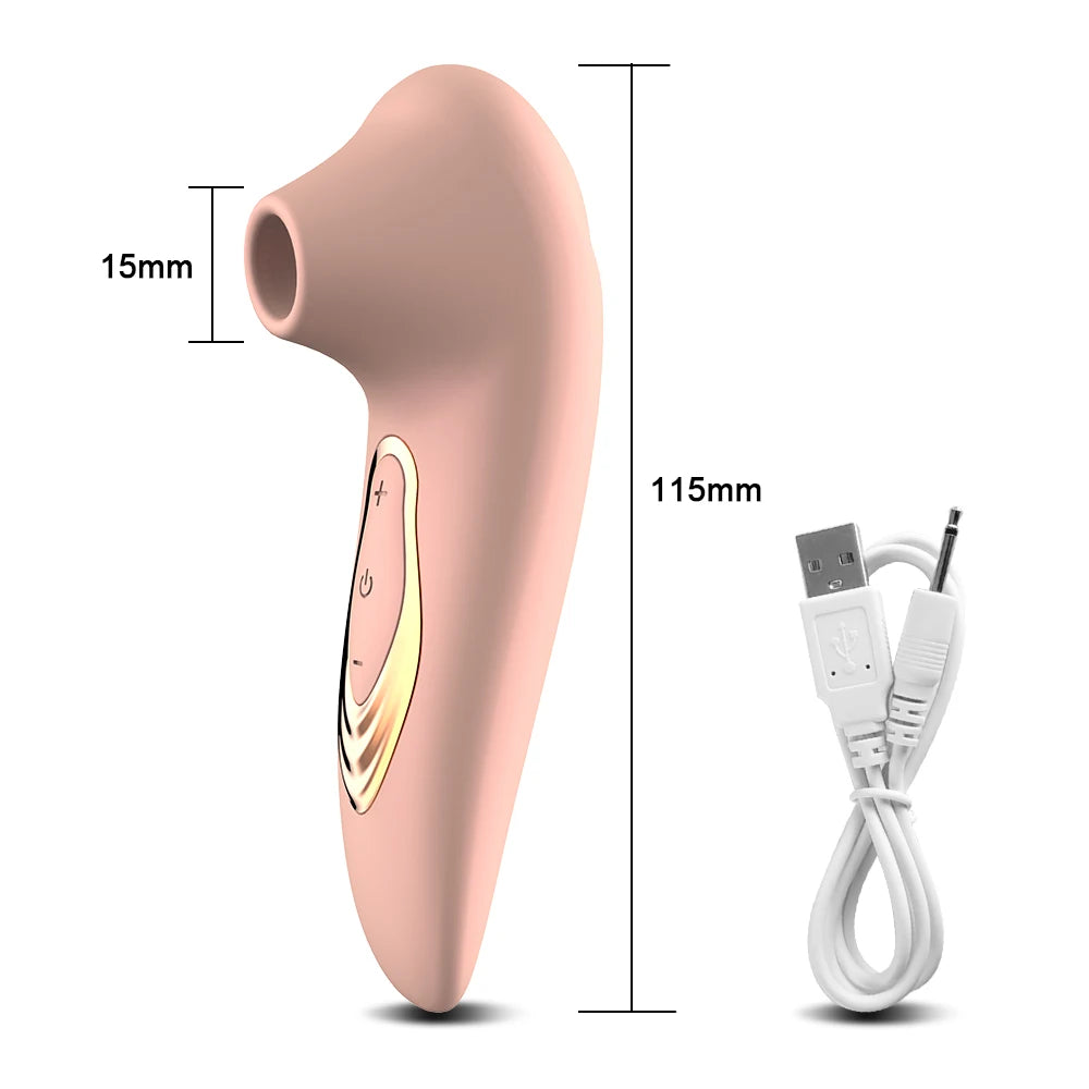 Powerful Sucker Vibrator for Female Clitoris Vagina Sucking Clit Nipple Oral Vacuum Stimulator Massager for Women Adults Sex Toy EROCIT