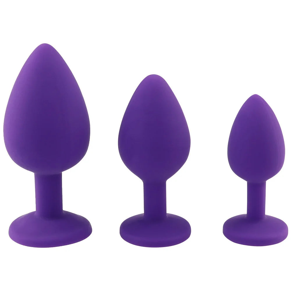 Soft Silicone Anal Butt Plug Men Prostate Massager Adult Gay Products Ass Stuffed Anal Trainer Unisex Sex Toys for Couples Goods EROCIT