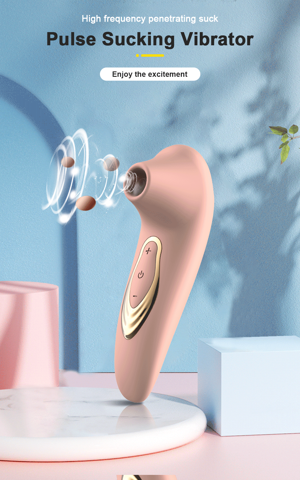 Powerful Sucker Vibrator for Female Clitoris Vagina Sucking Clit Nipple Oral Vacuum Stimulator Massager for Women Adults Sex Toy EROCIT