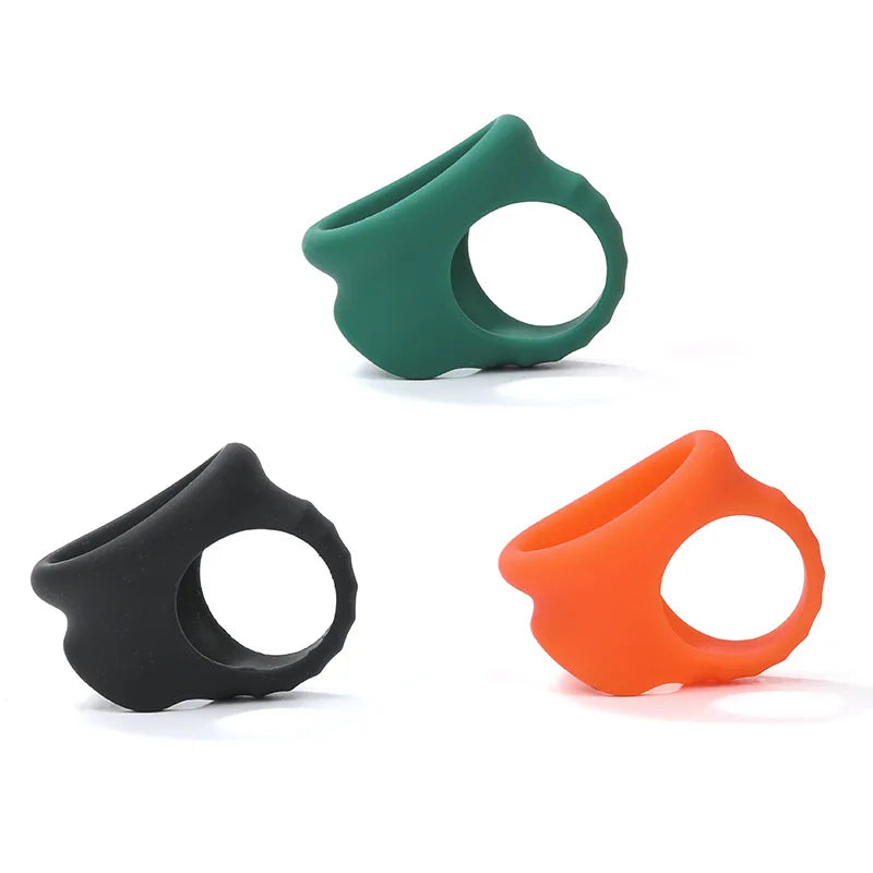 Reusable Penis Ring Silicone Semen Lock Ring Delay Ejaculation Time Lasting Cock Ring Sex Toys For Men Couples Adult Products EROCIT
