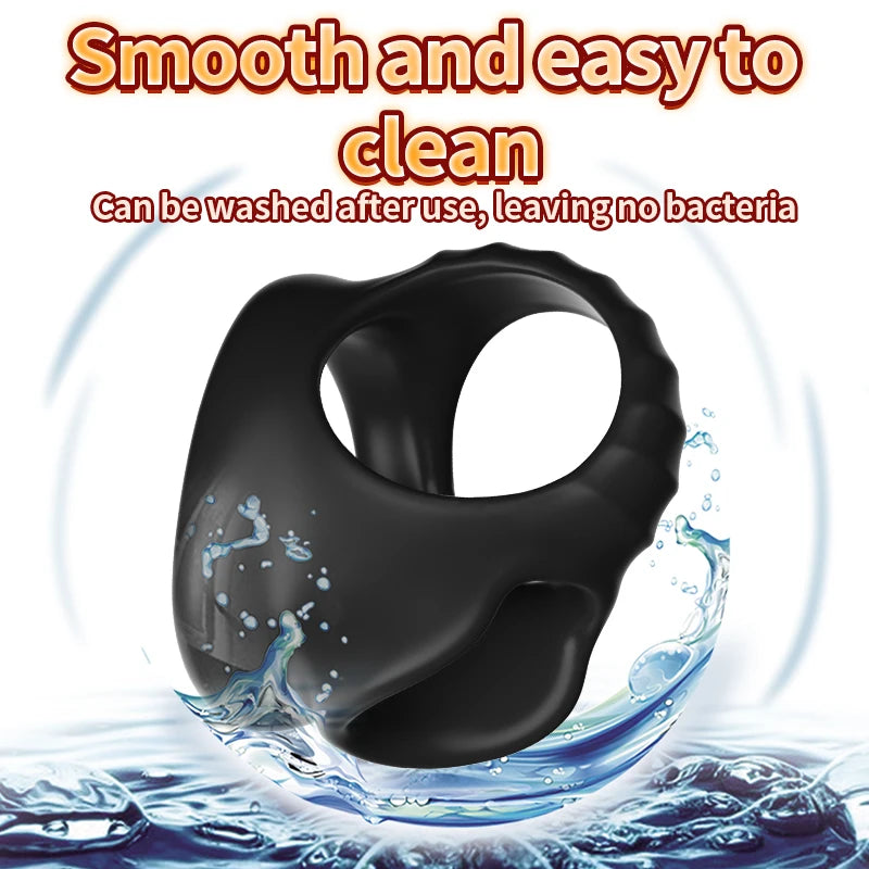 Reusable Penis Ring Silicone Semen Lock Ring Delay Ejaculation Time Lasting Cock Ring Sex Toys For Men Couples Adult Products EROCIT