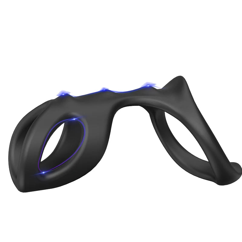 Cock Rings Silicone Ball Stretcher Delay Ejaculation TPE Penis Ring for Men Sex Toys Adjustable Semen Lock Ring SM Penis Sleeve EROCIT