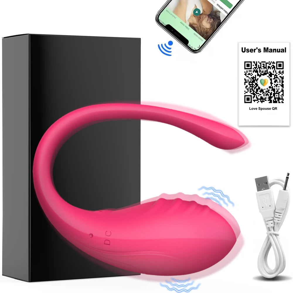 Wireless Bluetooth G Spot Vibrator for Women Dildo APP Remote Control Wear Vibrating Egg Clit Female Panties Sex Toys for Adults EROCIT