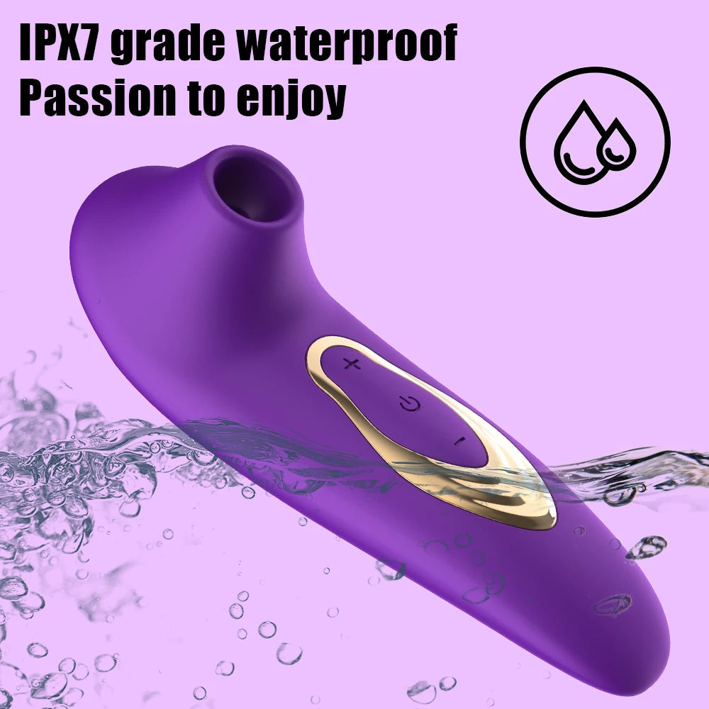 Vagina Sucking Vibrator Sex Toy for Woman Oral Tongue Blowing Suction Clitoris Stimulator Masturbator Erotic Sex Toys for Adults EROCIT