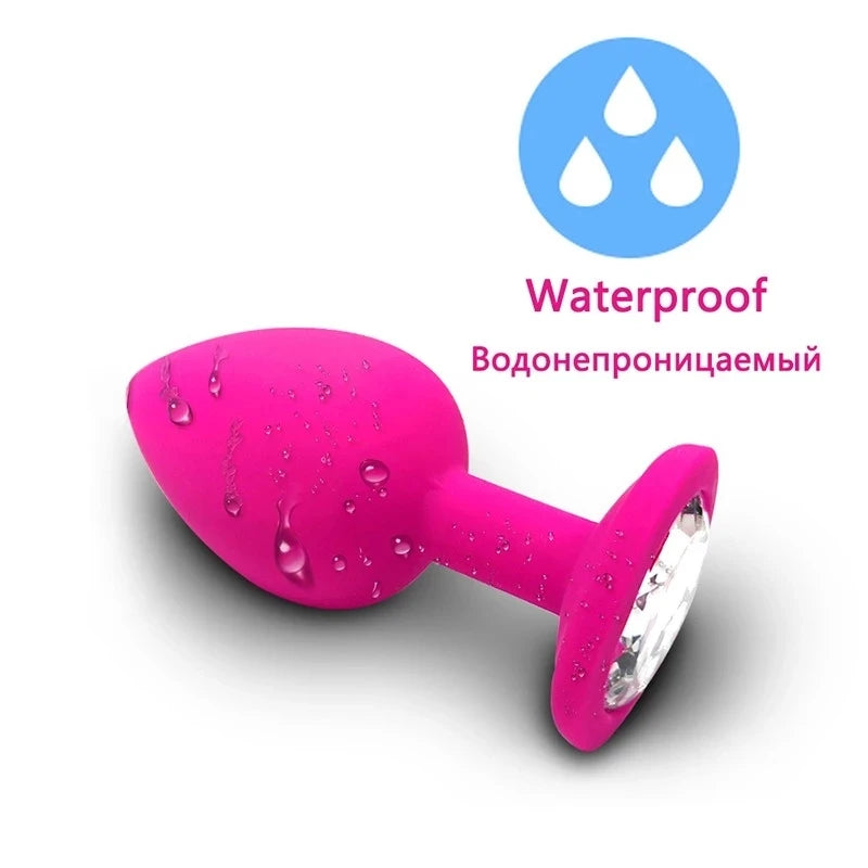 Soft Silicone Anal Butt Plug Men Prostate Massager Adult Gay Products Ass Stuffed Anal Trainer Unisex Sex Toys for Couples Goods EROCIT