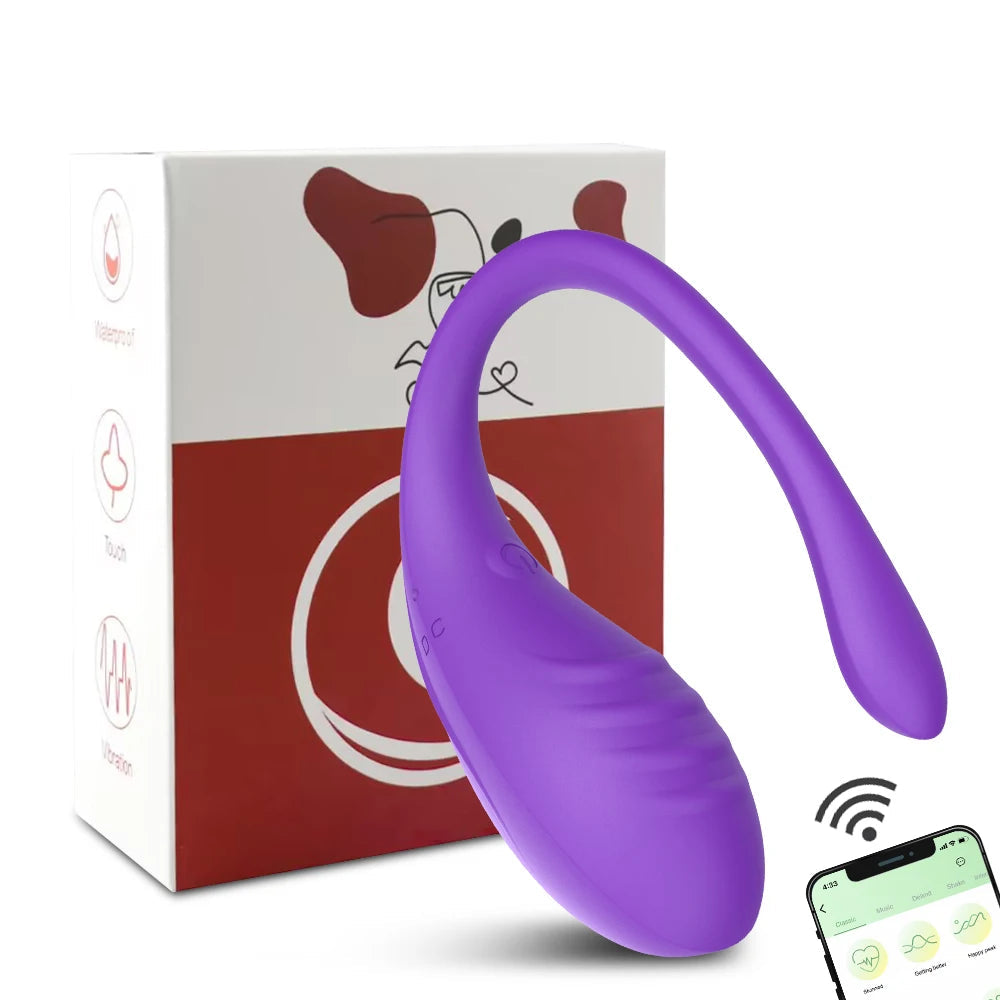 APP Controlled Vaginal Vibrators G Spot 9 Speed Anal Vibrating Egg Massager Wearable Stimulator Adult Sex Toys for Women Couples EROCIT