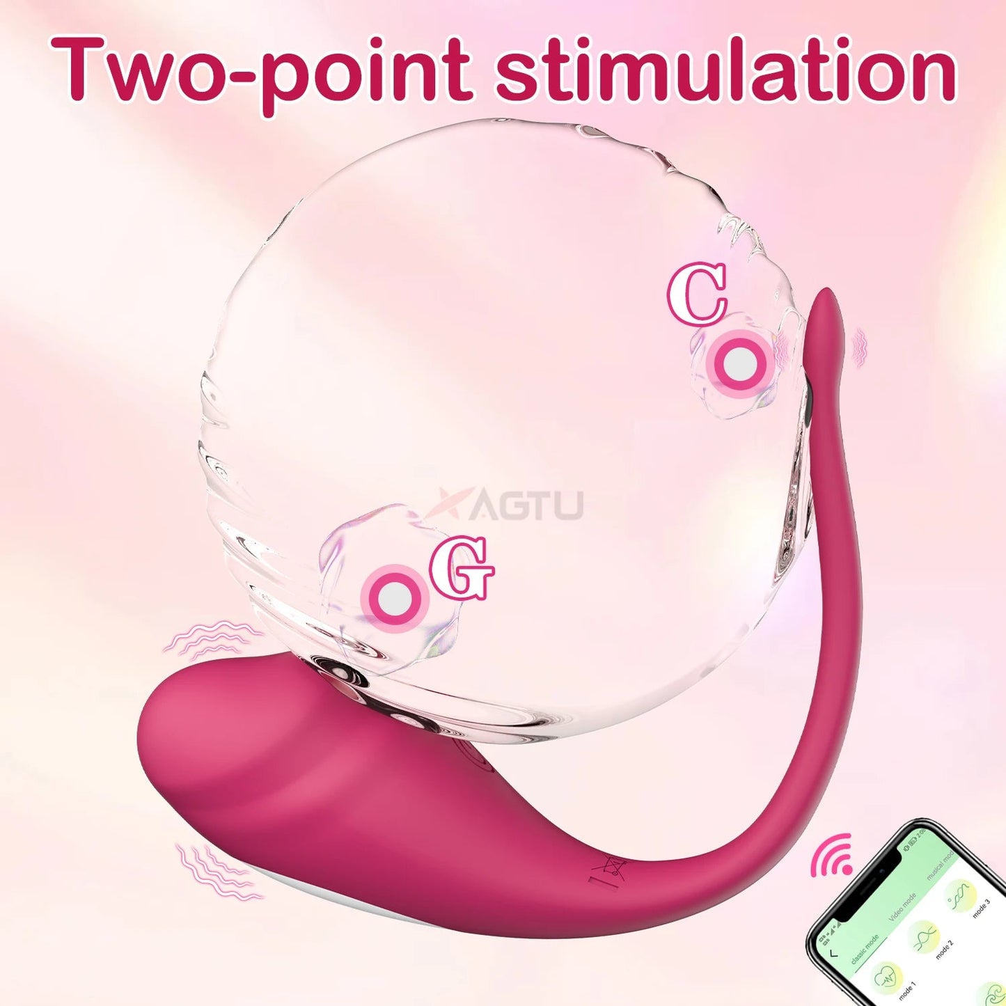 APP Control Clitoris Vibrator for Women Clitoral Stimulator Female G Spot Wearable Love Egg Vibrating Sex Toy Adult Supplies EROCIT