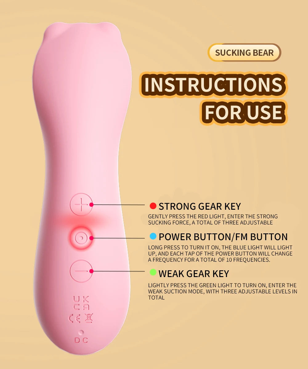 Sucker Clitoris Sucking Vibrator Female Clit Nipple Oral Vacuum Stimulator Massager Sex Toys Adults Goods for Women Masturbators EROCIT