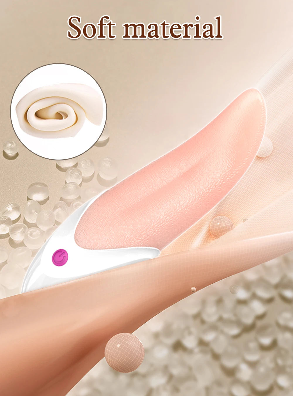 Sex Toys Vibrator Nipple Vagina Tongue Licking Stimulator Massager Masturbation Tools Women Sex Toys Vibration Adult Supplies EROCIT