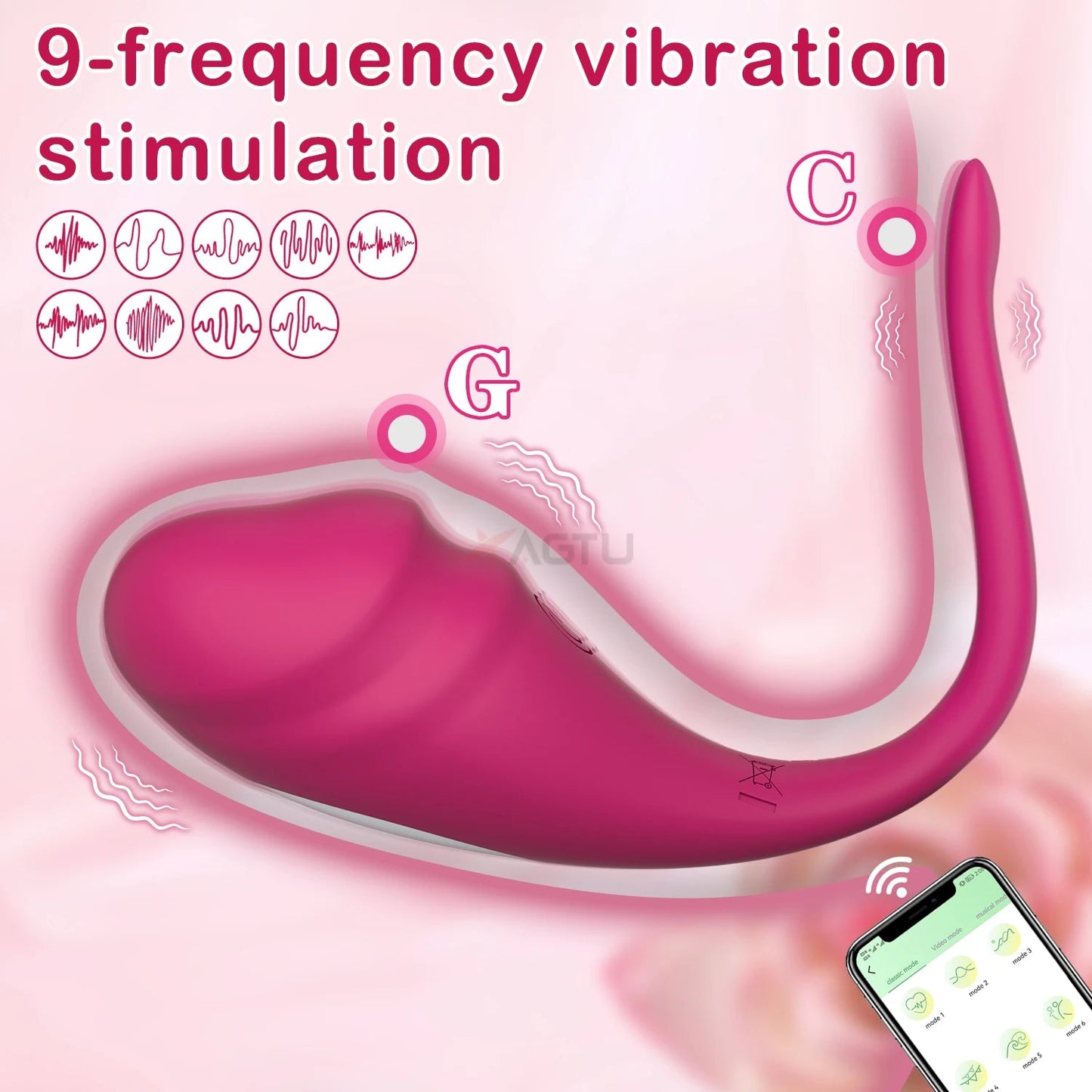 APP Control Clitoris Vibrator for Women Clitoral Stimulator Female G Spot Wearable Love Egg Vibrating Sex Toy Adult Supplies EROCIT