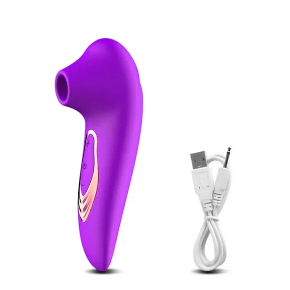 Female mini G-spot nipple sucking vibrator clitoris sucker pussy dildo stimulator adults masturbator sex toys for woman couples EROCIT