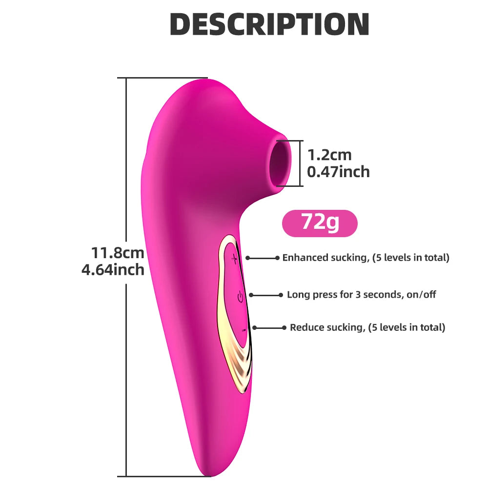Mini Clitoris Sucker Vibrator Female Powerful Clit Sucking Stimulator Clitoral Vibration Sex Toys For Women Adult Products Shop EROCIT