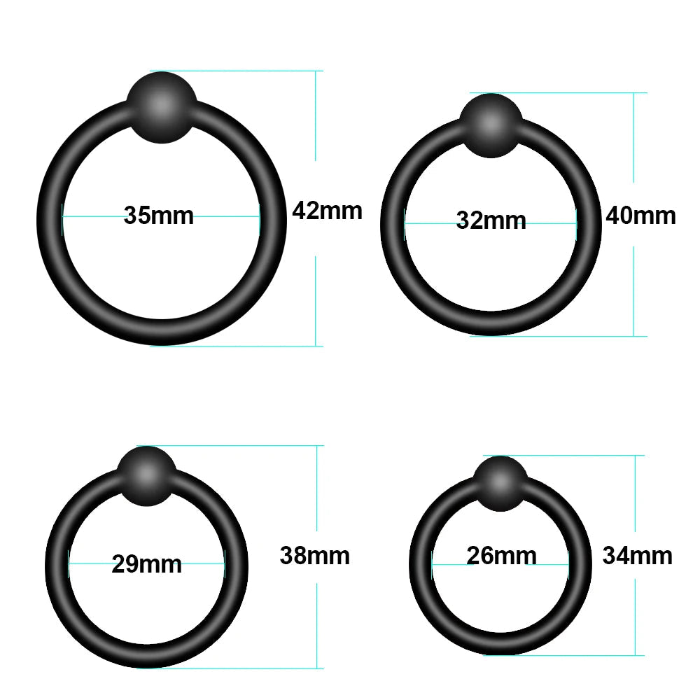 Male Cock Ring Silicone Penis Ring for Men Ejaculation Delay Semen Lock Ring Adult Supplies Male Masturbation Goods Sex Shop EROCIT