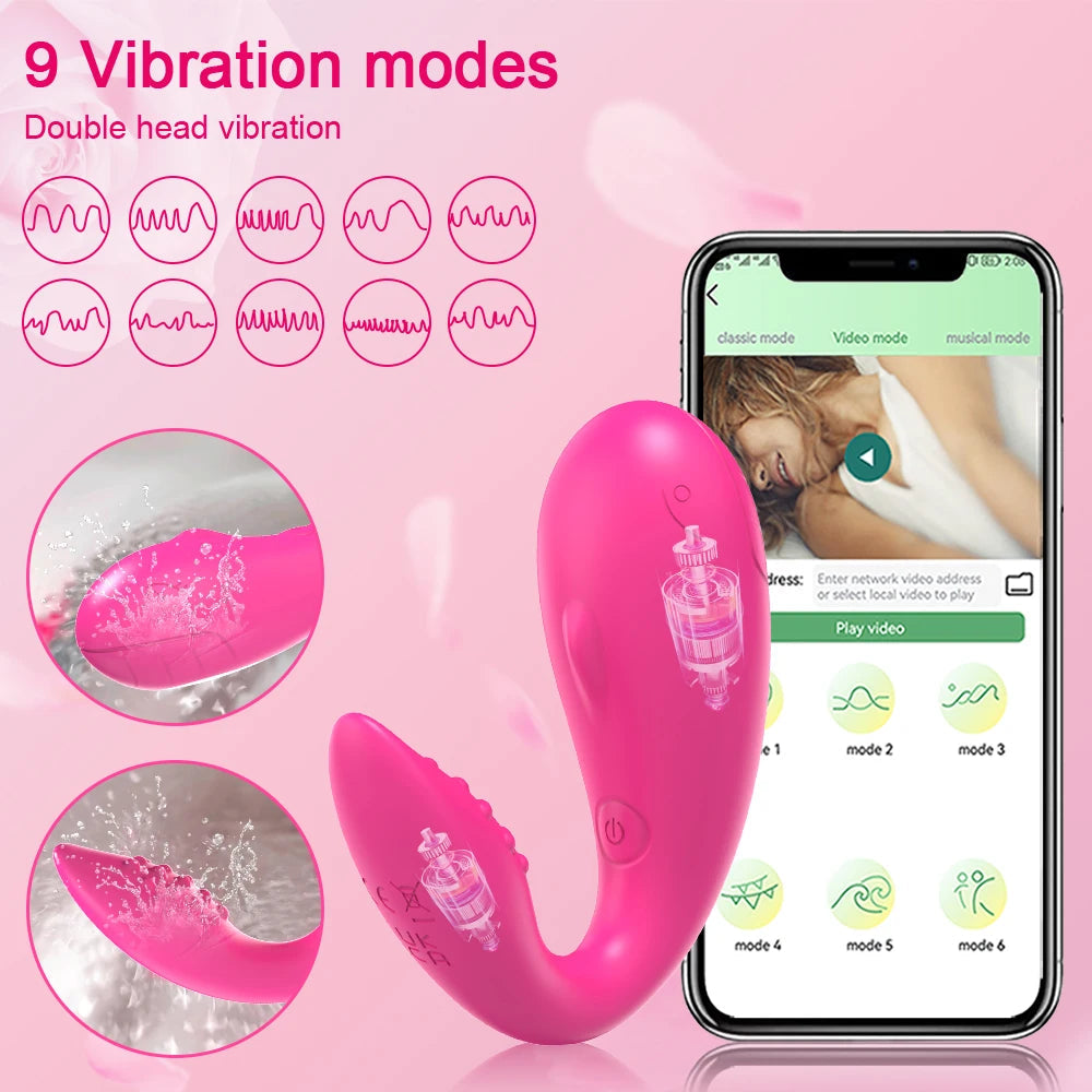 APP Remote Control Vibrator Egg for Women Clitoris Stimulator G Spot Dildo Female Wearable Panties Vibrating Adults Sex Toys EROCIT