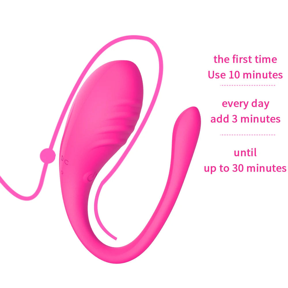 APP Controlled Vaginal Vibrators G Spot 9 Speed Anal Vibrating Egg Massager Wearable Stimulator Adult Sex Toys for Women Couples EROCIT