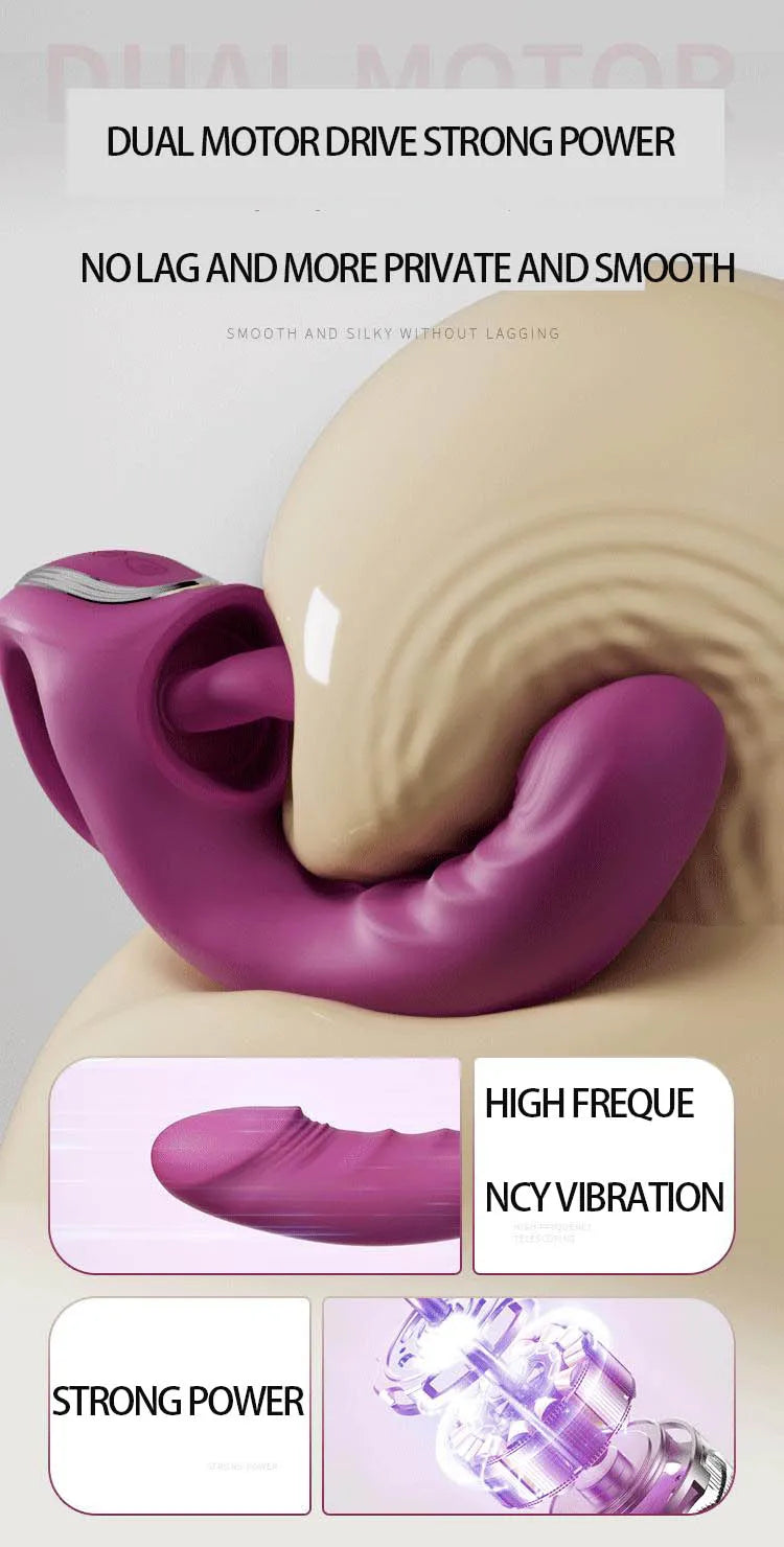 2024 Vibrator Wand for G Spot Vagina Pussy Rabbit Sex Vibrator USB Power Waterproof Dildo Massage Dual Head Women Adult Sexual EROCIT