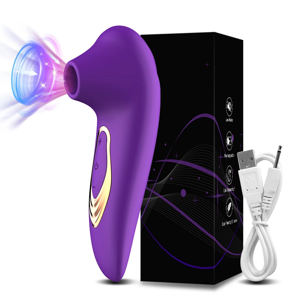 Sucker Clitoris Powerful Sucking Vibrator Female Clit Nipple Oral Vacuum Stimulator Massager Sex Toys Adults Goods for Women EROCIT