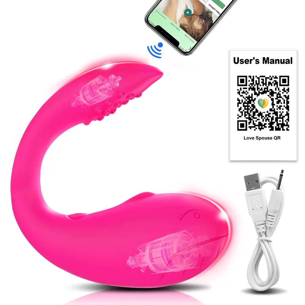 APP Remote Control Vibrator Egg for Women Clitoris Stimulator G Spot Dildo Female Wearable Panties Vibrating Adults Sex Toys EROCIT