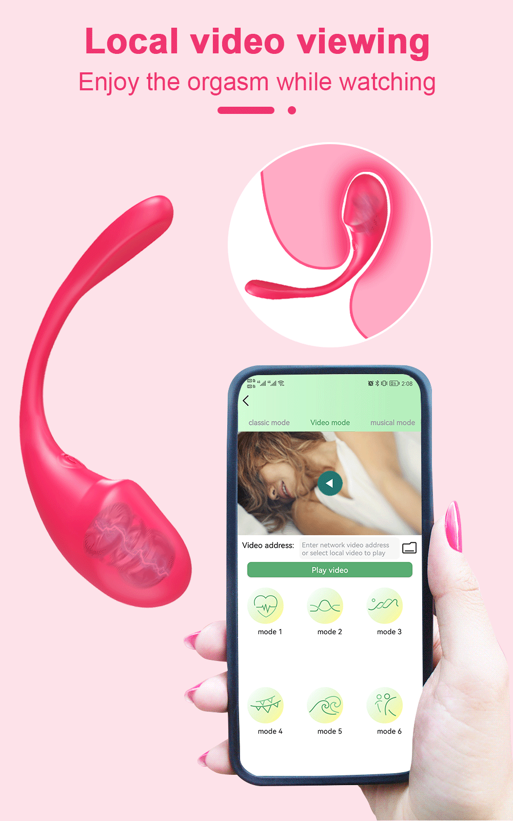 Wireless Bluetooth G Spot Vibrator for Women Dildo APP Remote Control Wear Vibrating Egg Clit Female Panties Sex Toys for Adults EROCIT