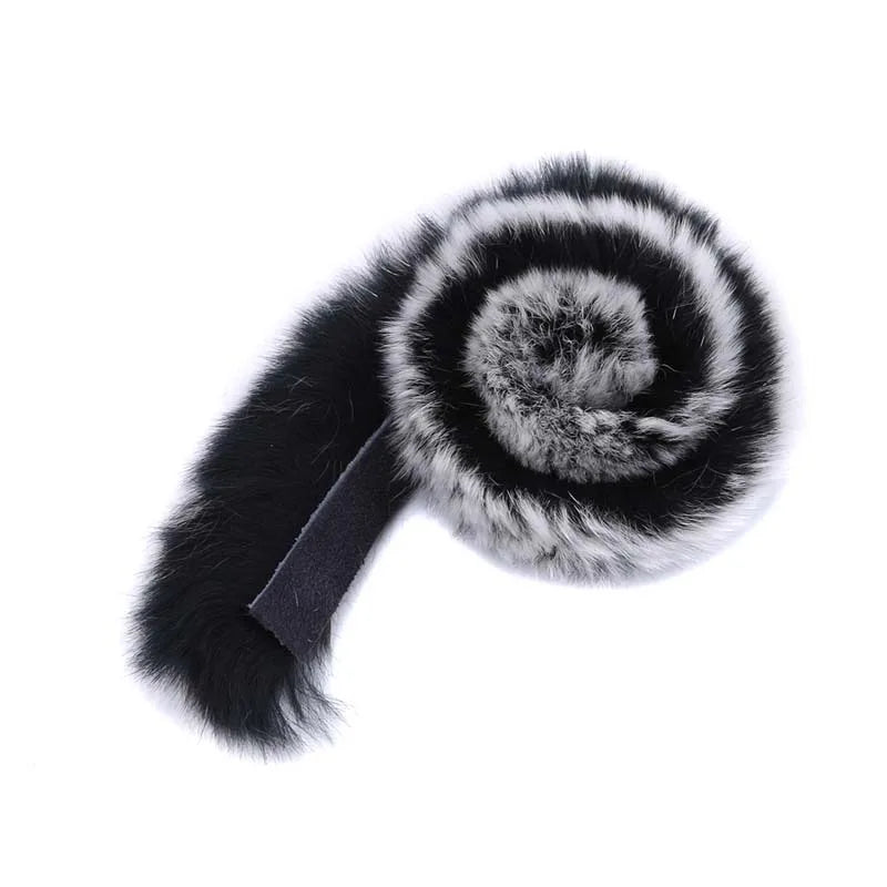 2Pcs Rabbit Hair Bow String Stabilizer Silencer Damper High Performance Archery Hunting Vibration Dampener Accessories 20x1.5cm EROCIT