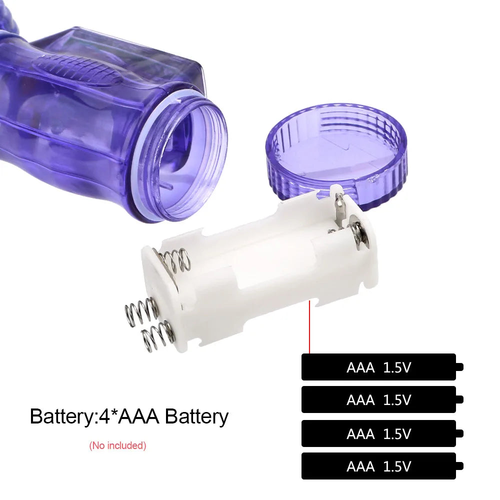 22cm Rotating Beads Vibrators For Women Clitoris Stimulator Vaginal Anal Plug Dildos Female Masturbator Sex Toys Erotic Products EROCIT